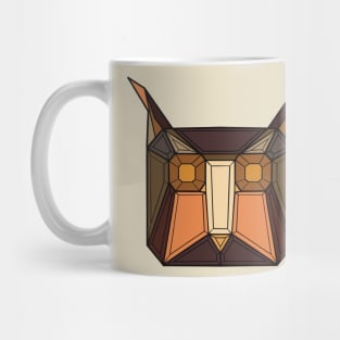 Metal Owl Mug